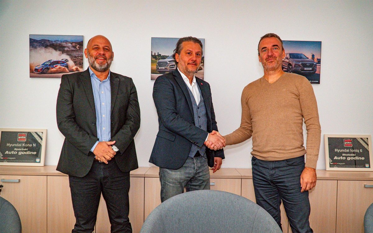 Josip Košutić, ESG, Domagoj Burić, Hyundai and Hrvoje Čustonja, ESG